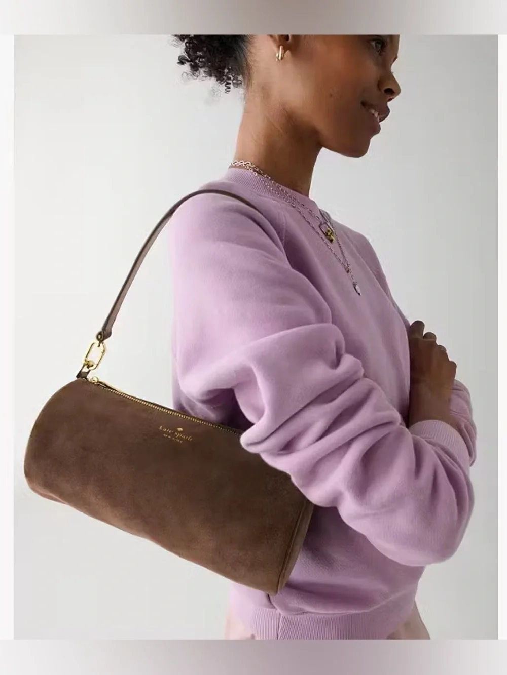 NWT Kate Spade Roulette- Hot Fudge with Dustbag